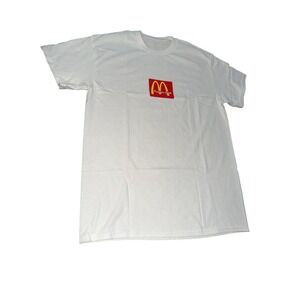 Travis Scott Cactus Jack x McDonalds Sesame T-Shirt White Large CJMD-SS11